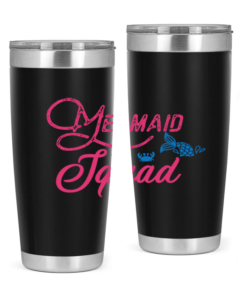 Mermaid Squad 383#- mermaid- Tumbler