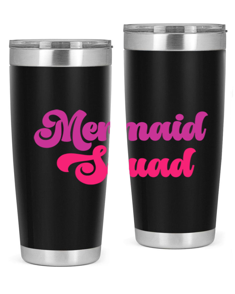 Mermaid Squad 384#- mermaid- Tumbler