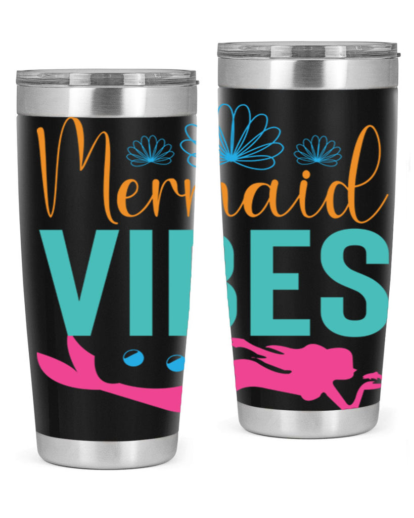 Mermaid Vibes Design 465#- mermaid- Tumbler