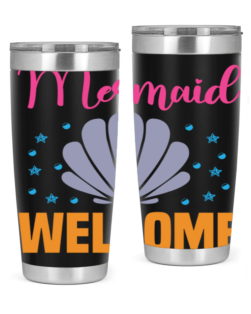 Mermaid Welcome Design 467#- mermaid- Tumbler