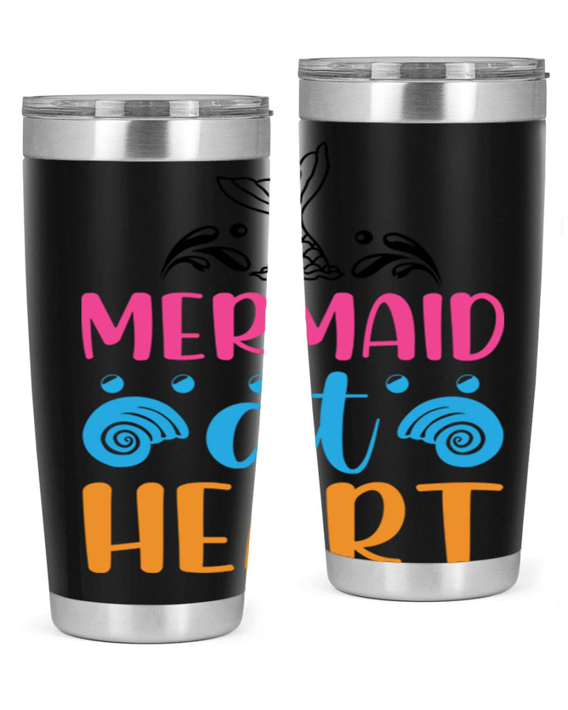 Mermaid at heart Design 396#- mermaid- Tumbler