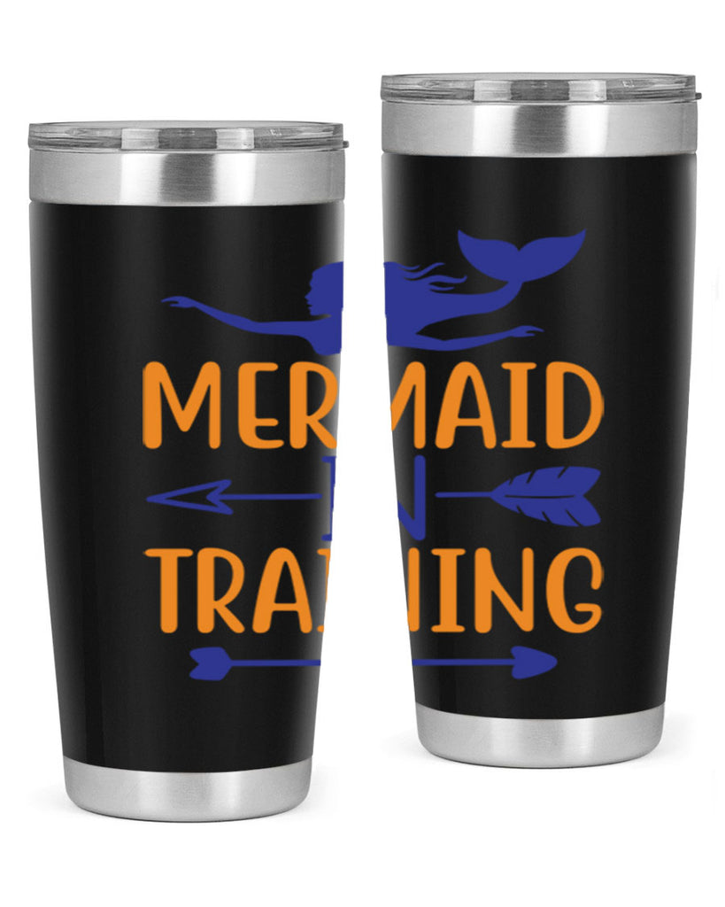 Mermaid in Training 360#- mermaid- Tumbler