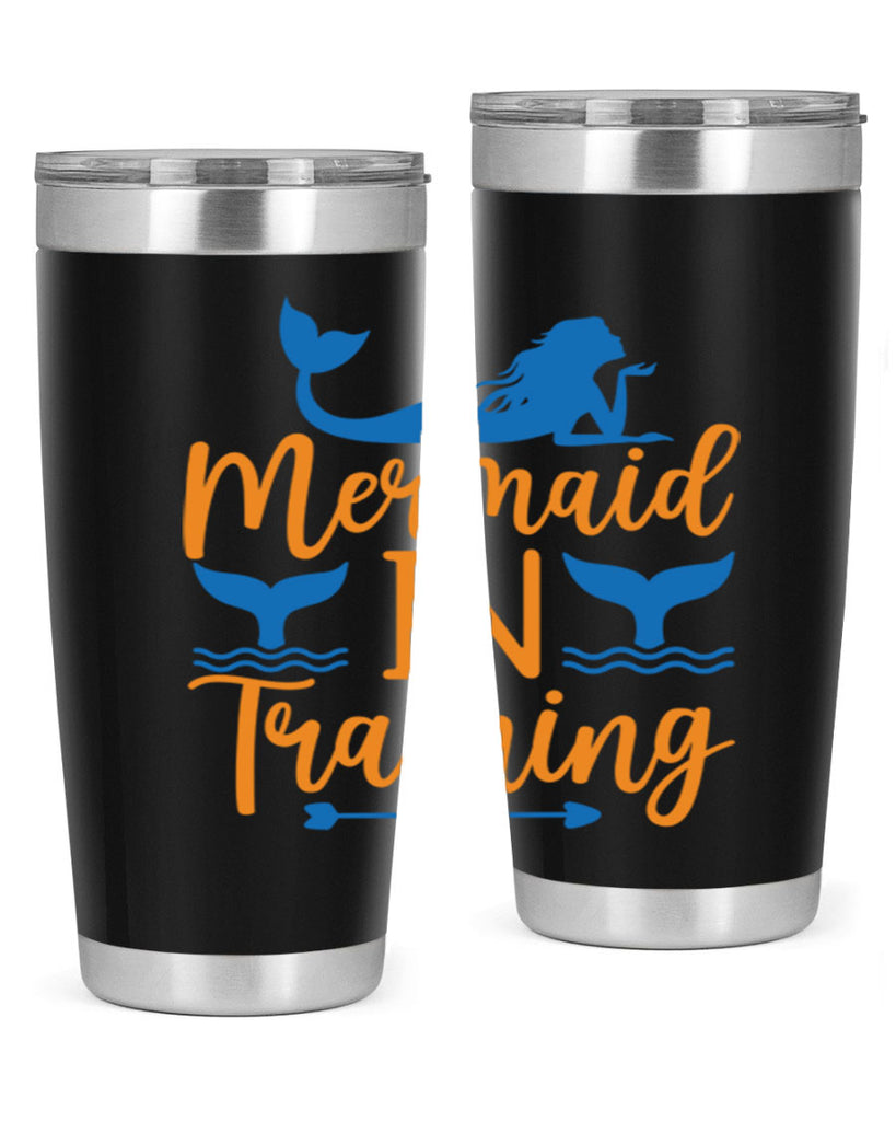 Mermaid in Training 367#- mermaid- Tumbler