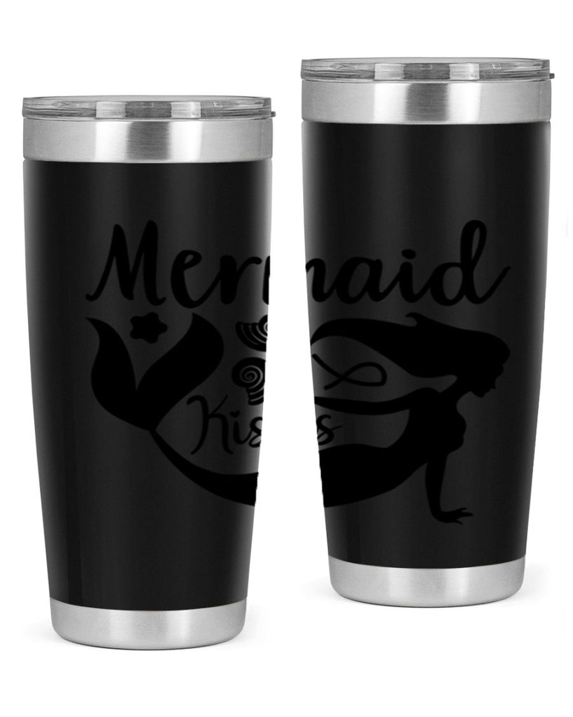 Mermaid kisses design 428#- mermaid- Tumbler