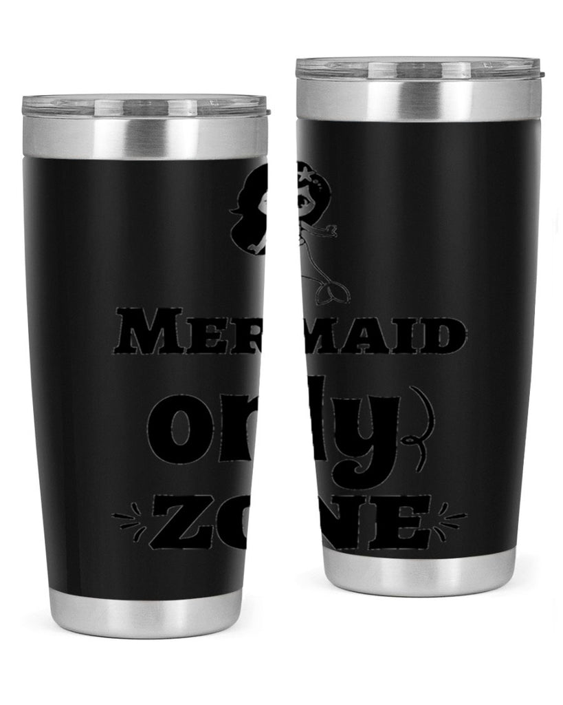 Mermaid only zone 439#- mermaid- Tumbler