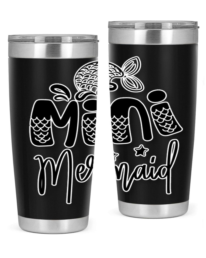 Mini Mermaid 508#- mermaid- Tumbler