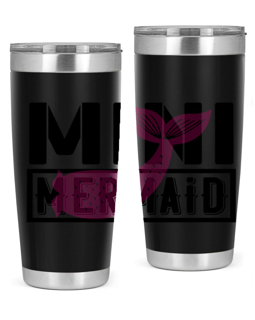 Mini mermaid 504#- mermaid- Tumbler