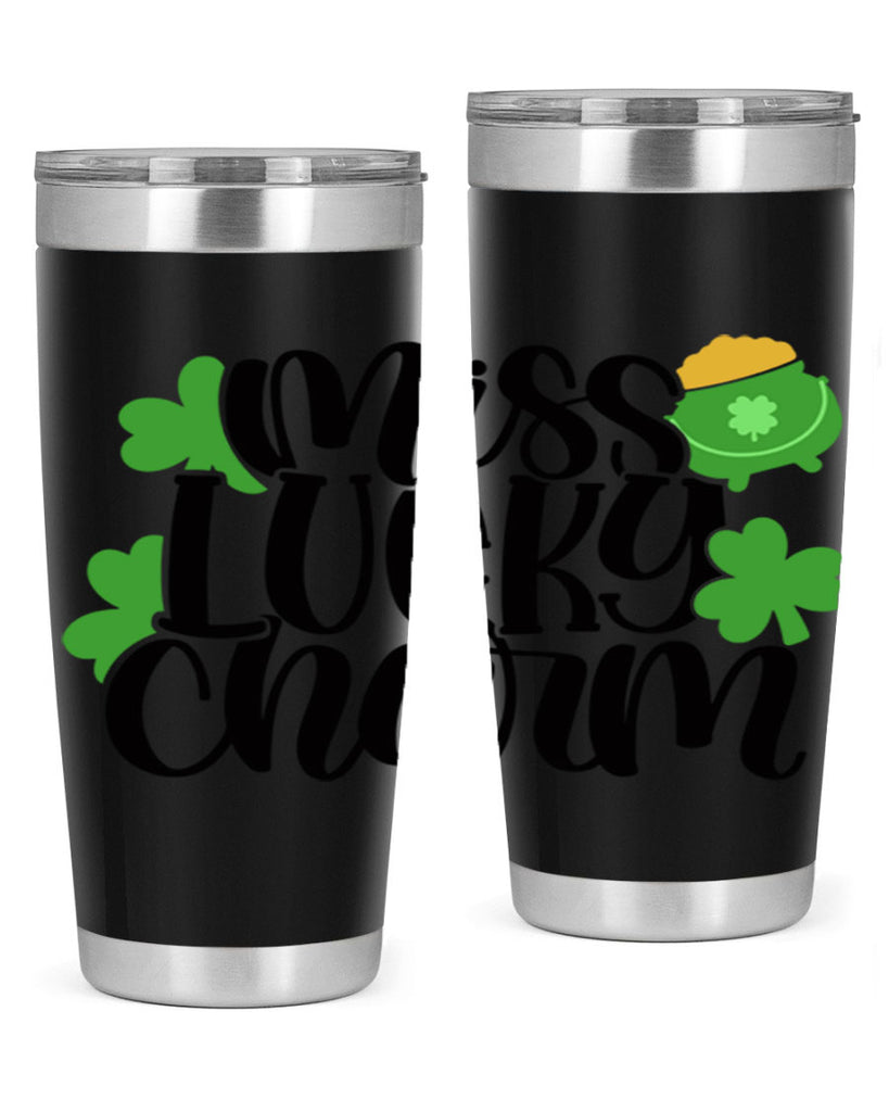 Miss Lucky Charm Style 48#- St Patricks Day- Tumbler