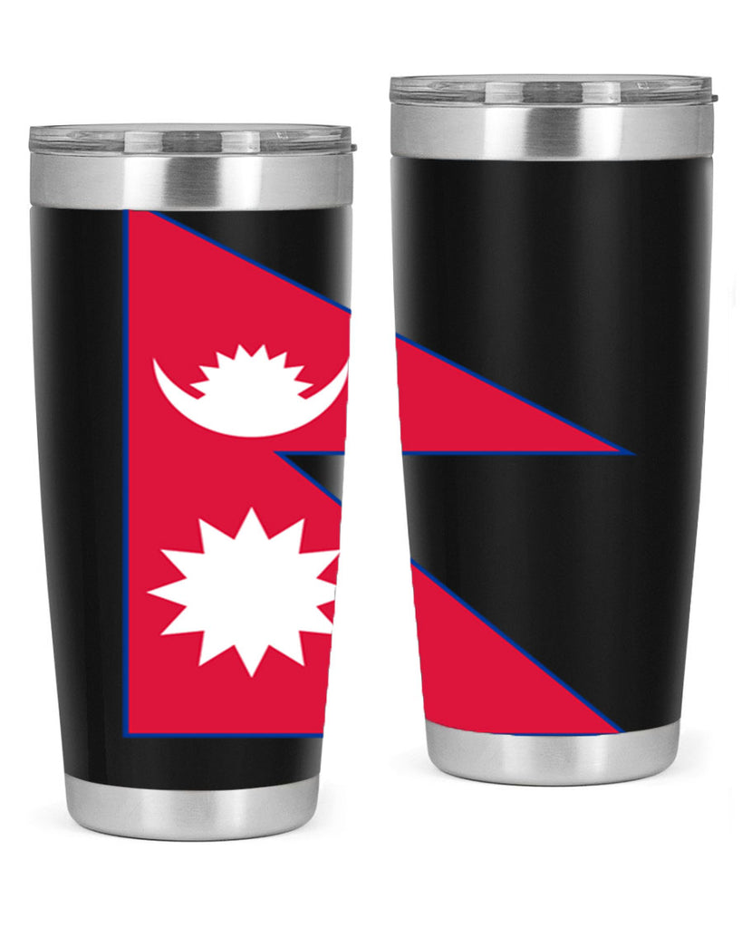 Nepal 76#- world flags- Tumbler