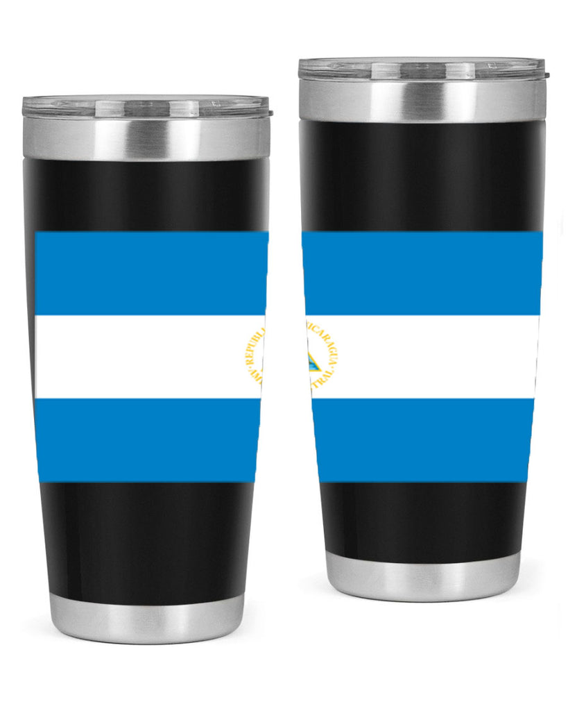 Nicaragua 73#- world flags- Tumbler