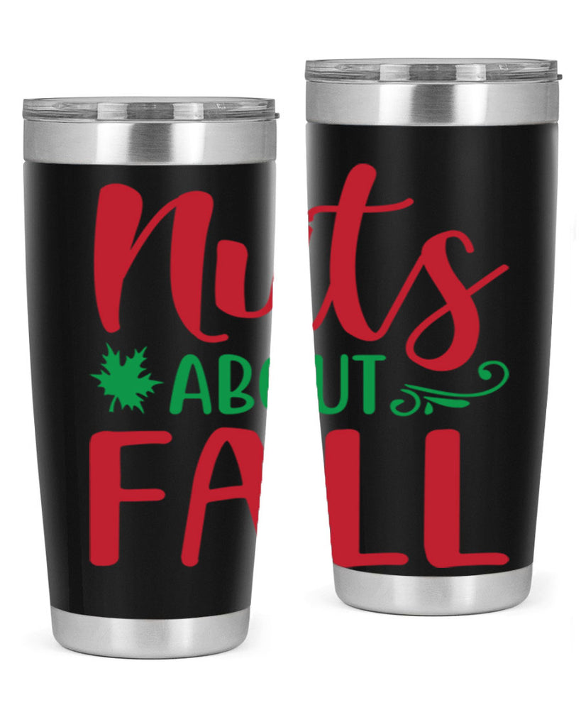 Nuts About Fall 443#- fall- Tumbler