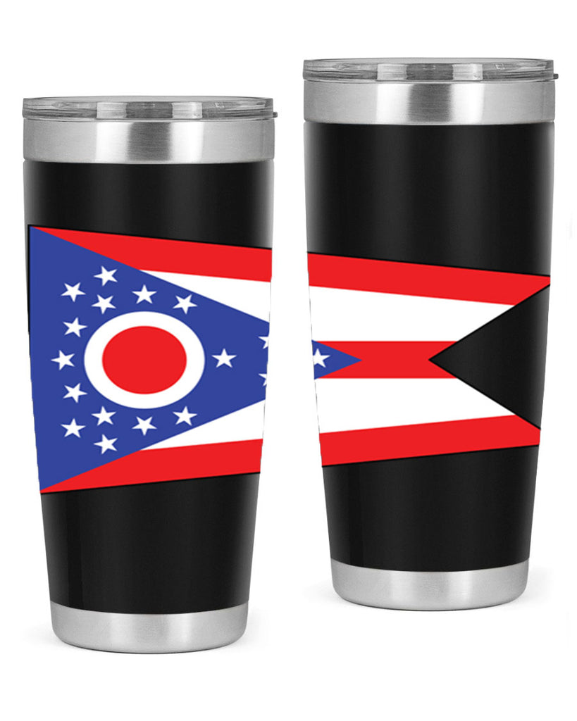 Ohio 17#- Us Flags- Tumbler