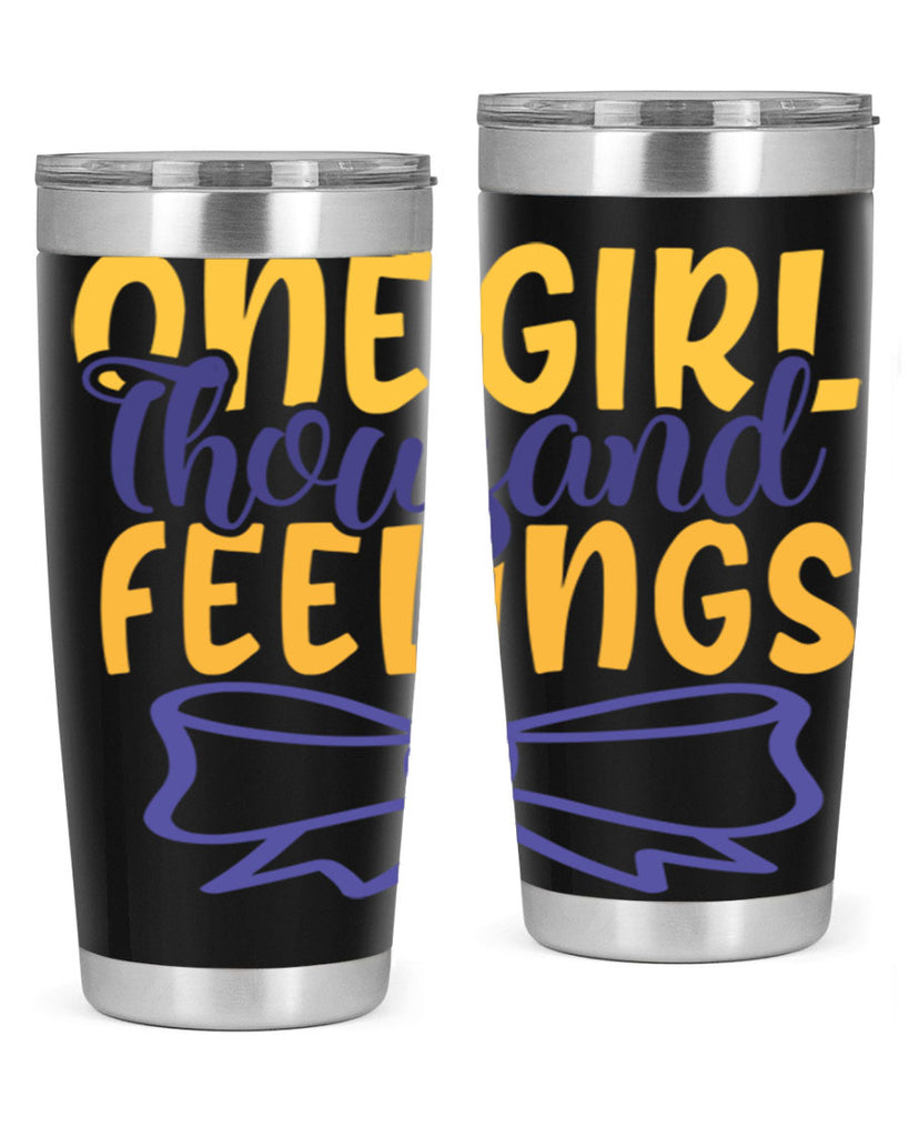 One Girl Thousand Feelings Style 208#- baby- tumbler