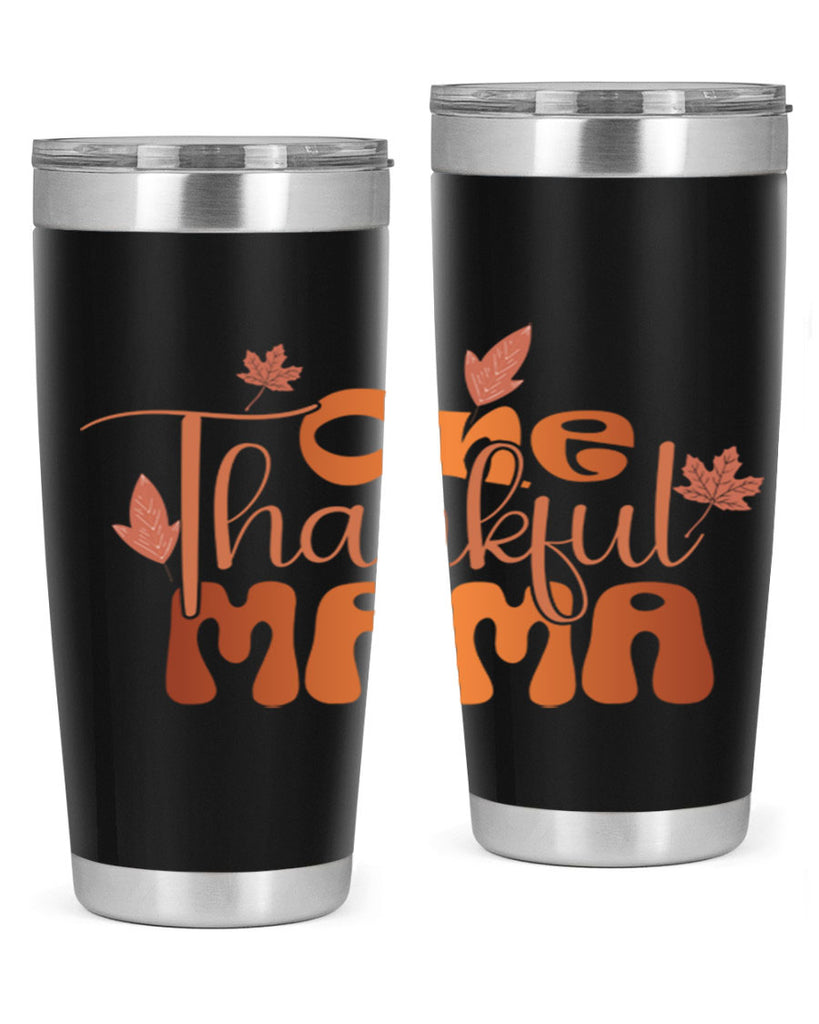 One Thankful Mama 465#- fall- Tumbler