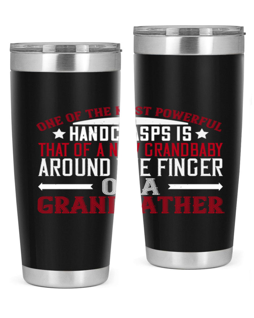 One of the most powerful handclasps 69#- grandpa - papa- Tumbler