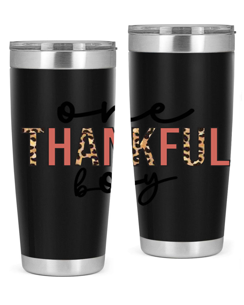 One thankful boy 462#- fall- Tumbler