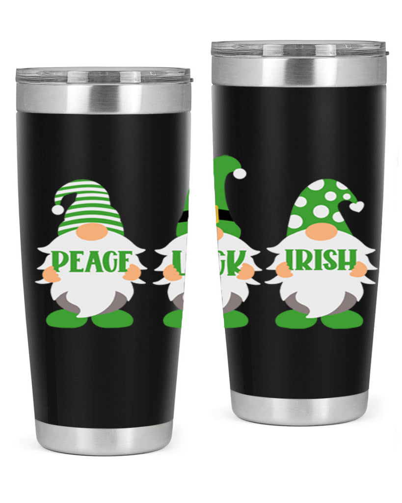 Peace Luck Irish Style 41#- St Patricks Day- Tumbler