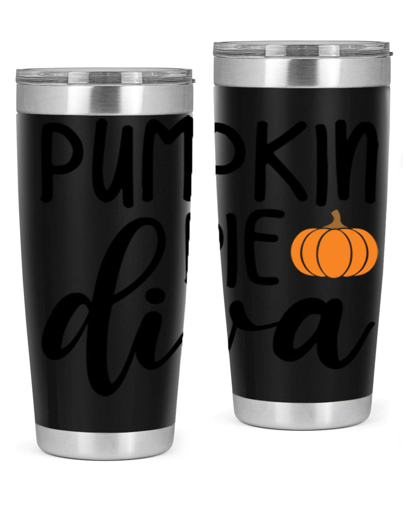 Pumpkin Pie Diva 532#- fall- Tumbler