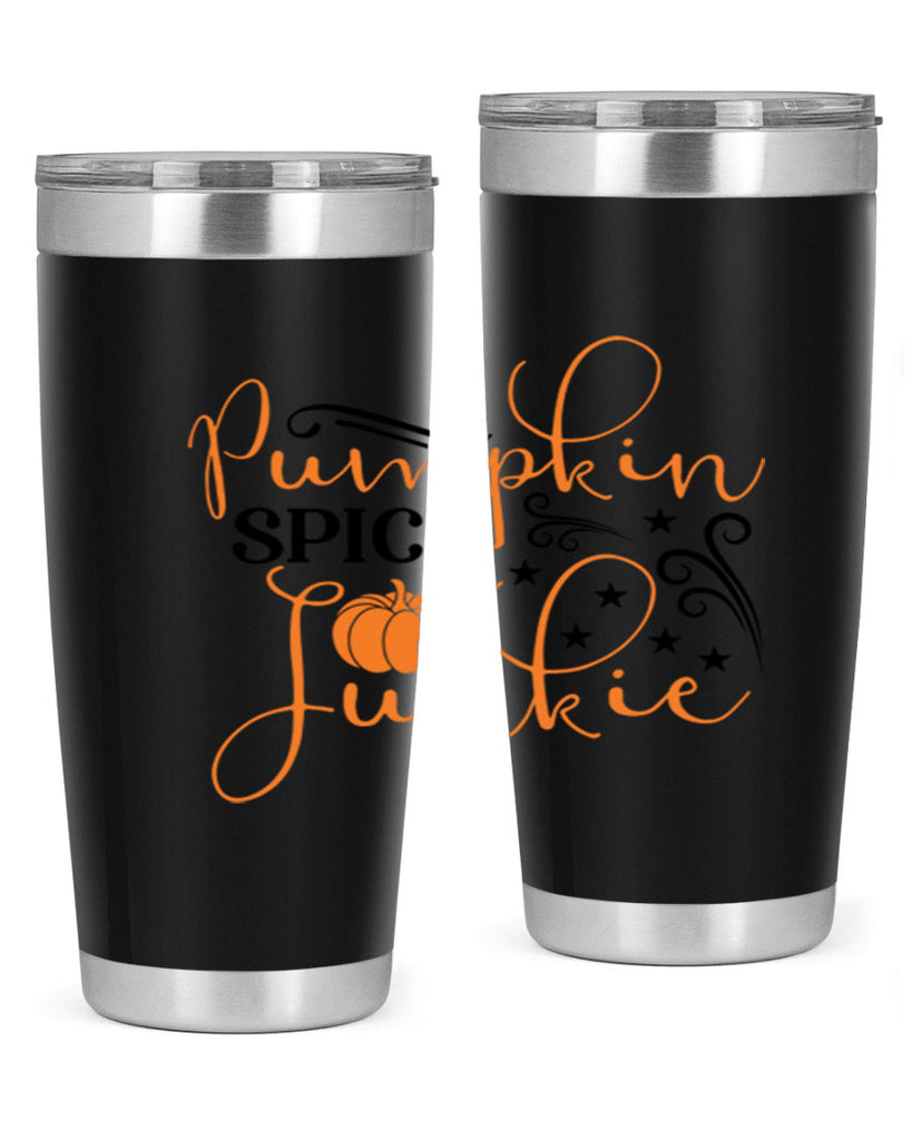 Pumpkin Spice Junkie 549#- fall- Tumbler