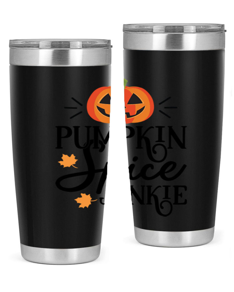 Pumpkinspicejunkie 568#- fall- Tumbler