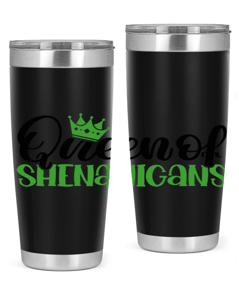 Queen Of Shenanigans Style 36#- St Patricks Day- Tumbler