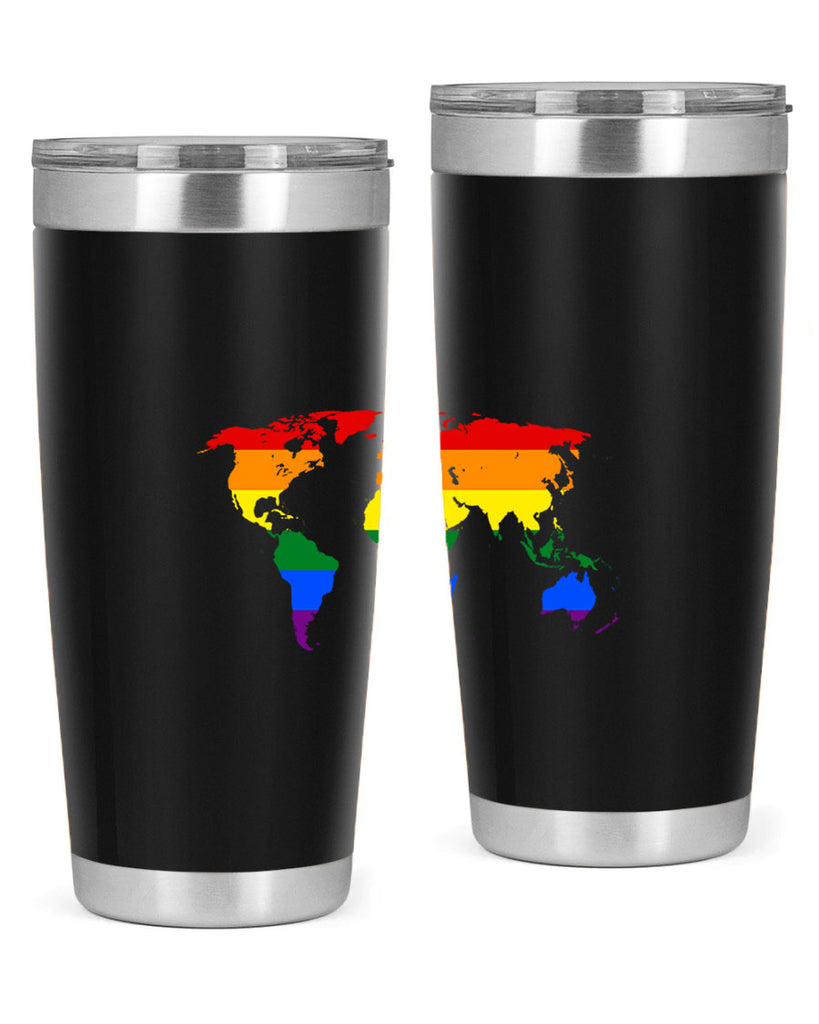 Rainbow World map 3#- lgbt- Tumbler