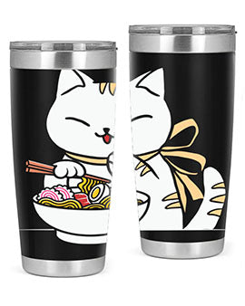 Ramen Cat Kawaii Anime Tee Japanese 280#- anime- Tumbler