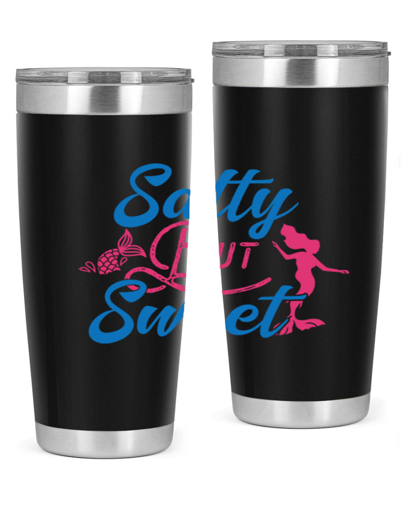 Salty But Sweet 563#- mermaid- Tumbler