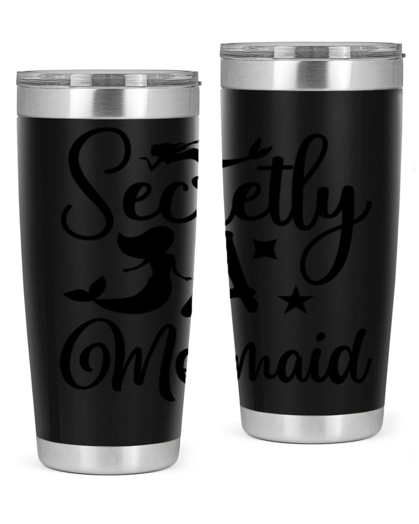 Secretly a mermaid 580#- mermaid- Tumbler