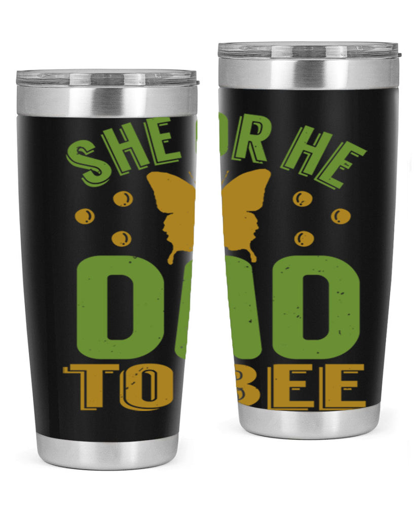 She or He Dad to bee Style 172#- baby- tumbler