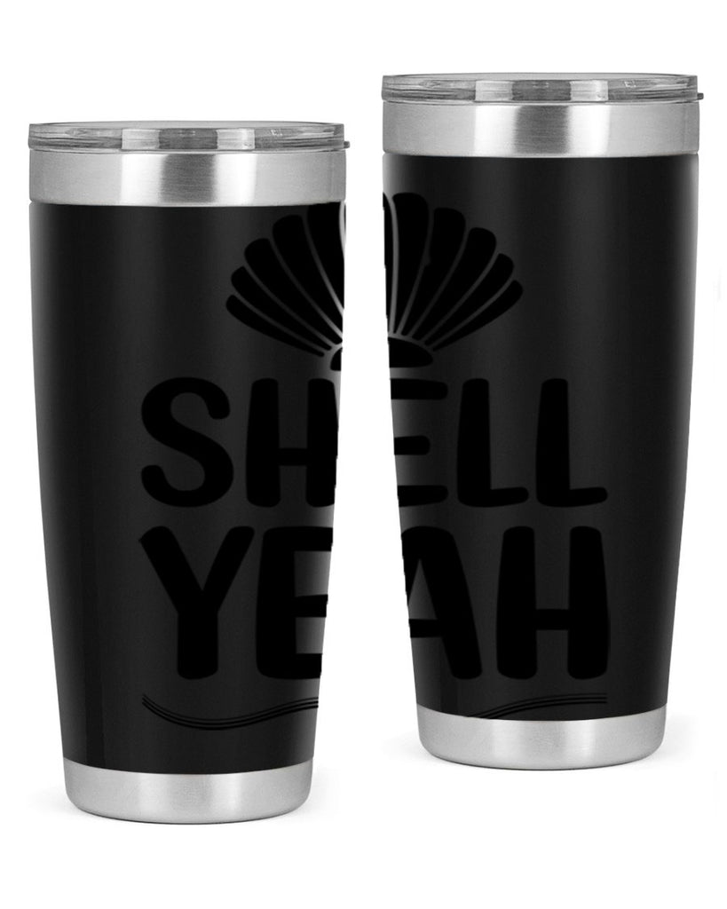 Shell yeah 597#- mermaid- Tumbler