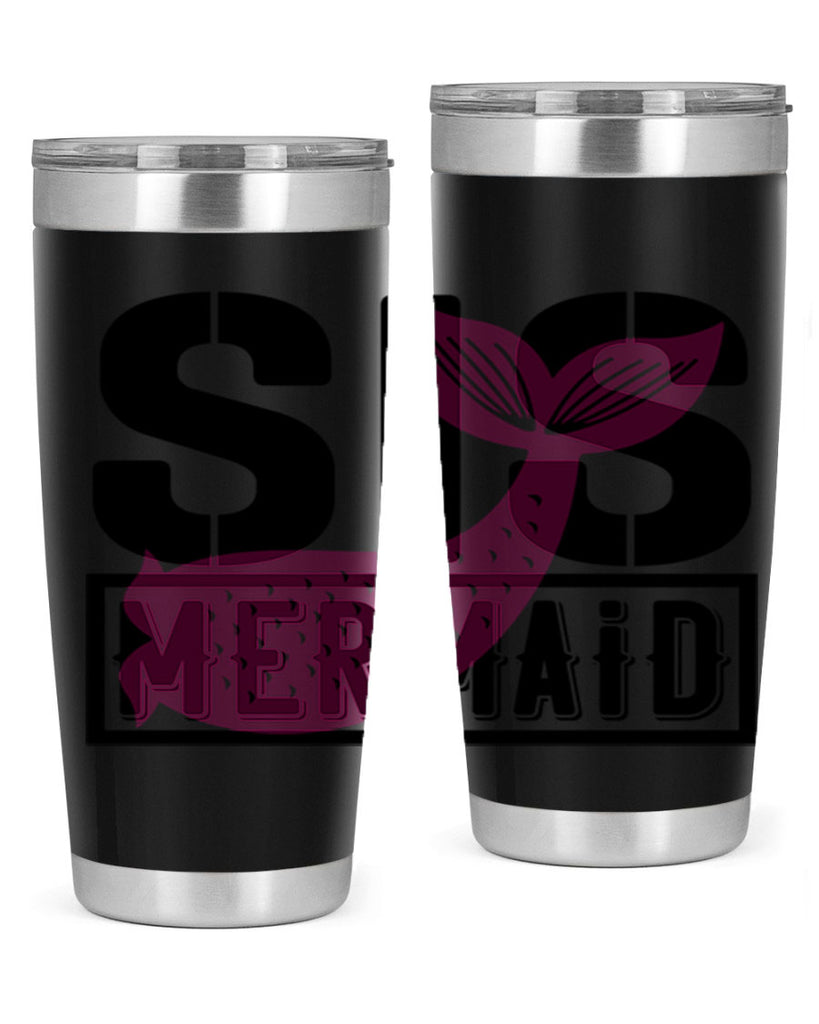 Sis mermaid 599#- mermaid- Tumbler