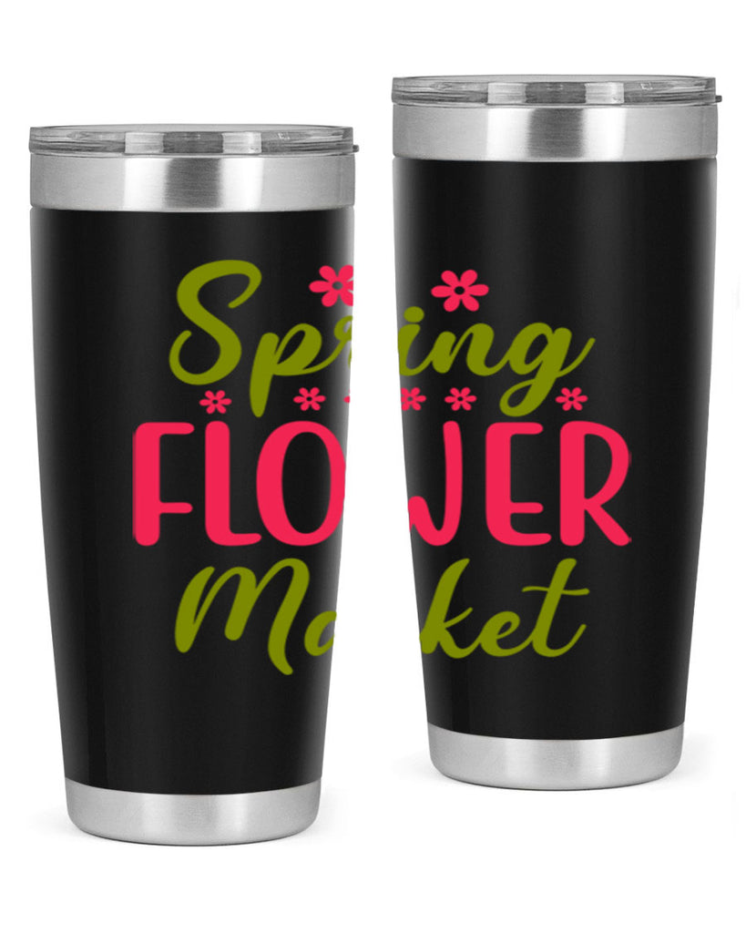 Spring Flower Market 423#- spring- Tumbler