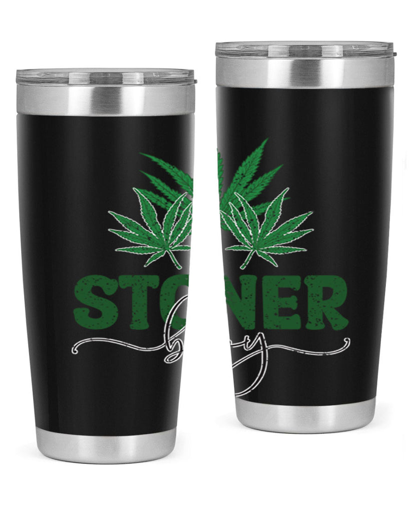 Stoner Baby Sublimation 261#- marijuana- Tumbler