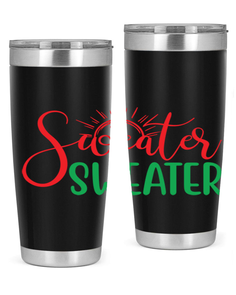 Sweater Weather 583#- fall- Tumbler