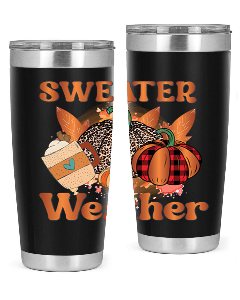 Sweater Weather 589#- fall- Tumbler