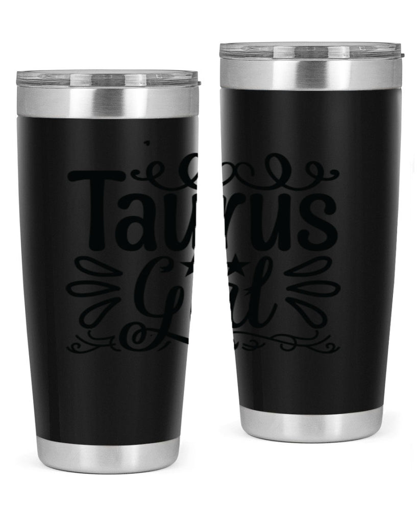 Taurus girl 497#- zodiac- Tumbler