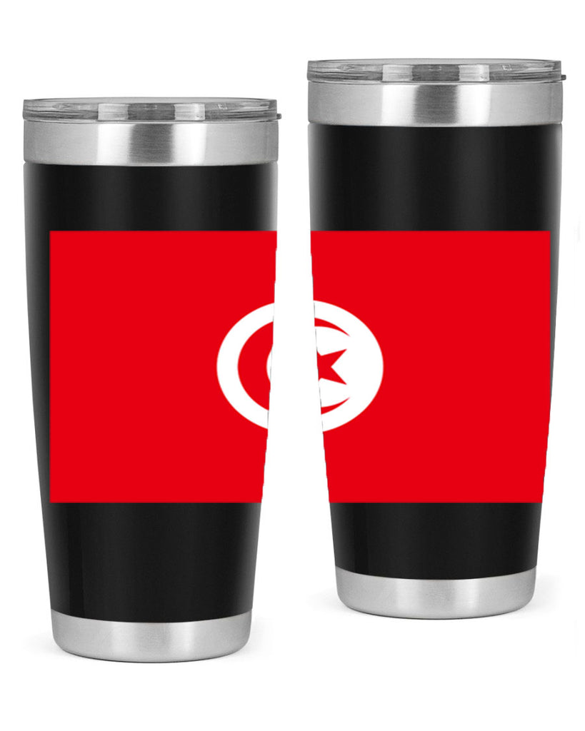 Tunisia 18#- world flags- Tumbler