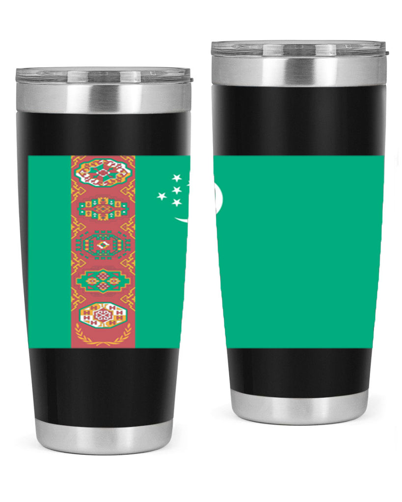 Turkmenistan 16#- world flags- Tumbler