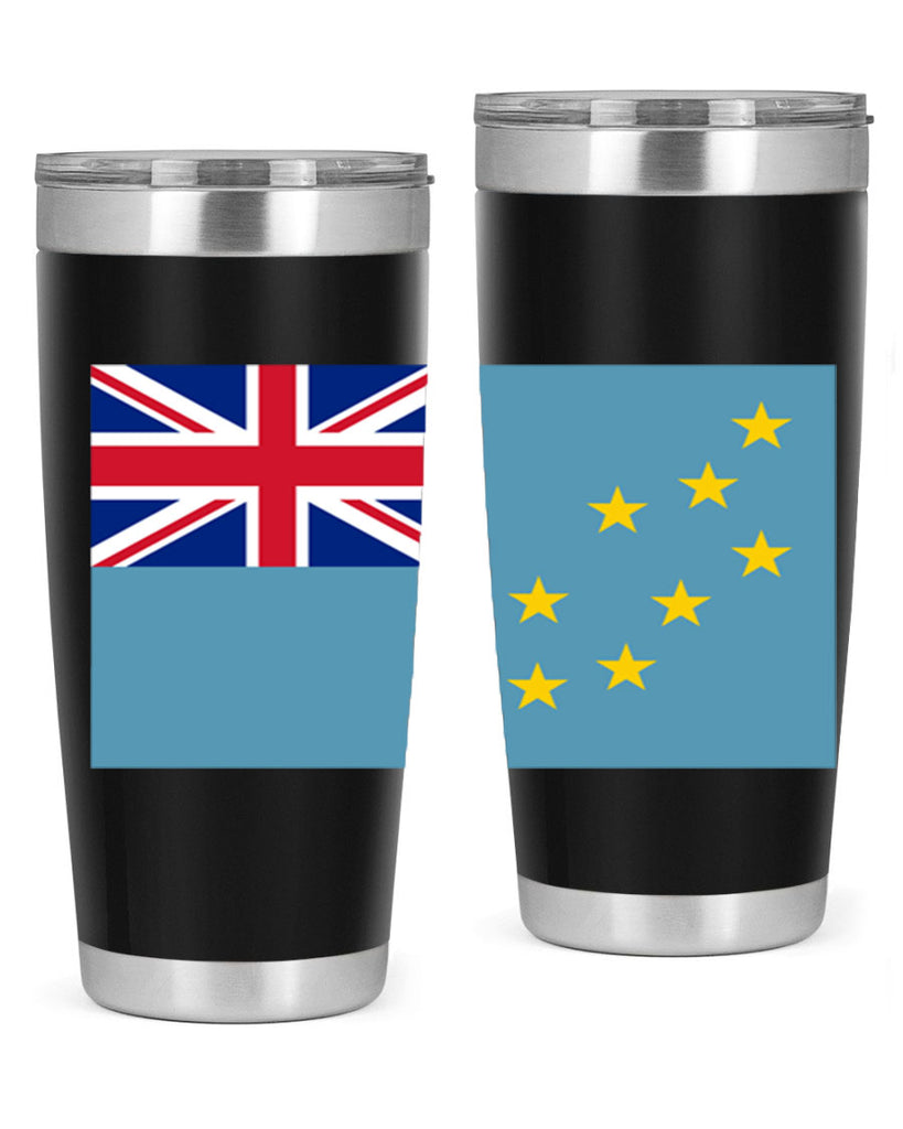 Tuvalu 15#- world flags- Tumbler