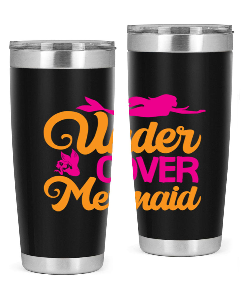 Under Cover Mermaid 638#- mermaid- Tumbler