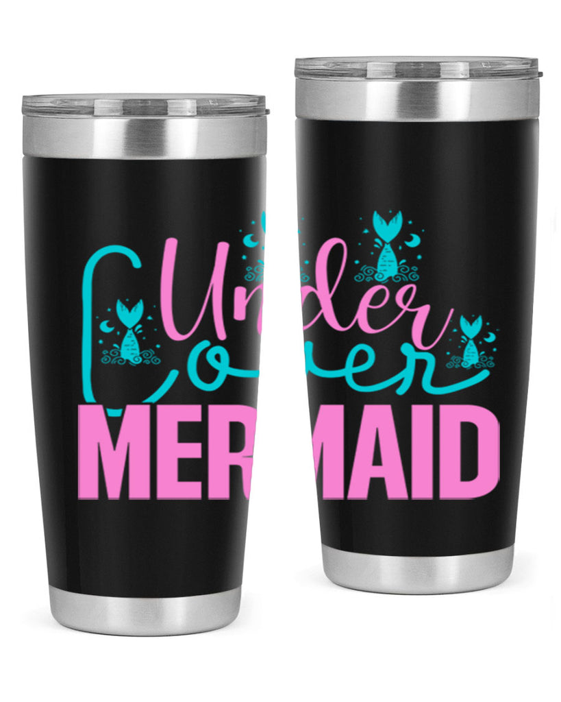 Under Cover Mermaid 643#- mermaid- Tumbler