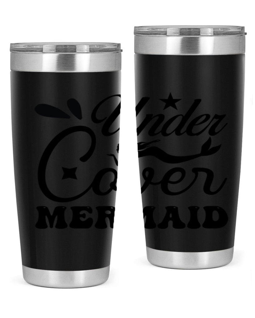 Under cover mermaid 646#- mermaid- Tumbler