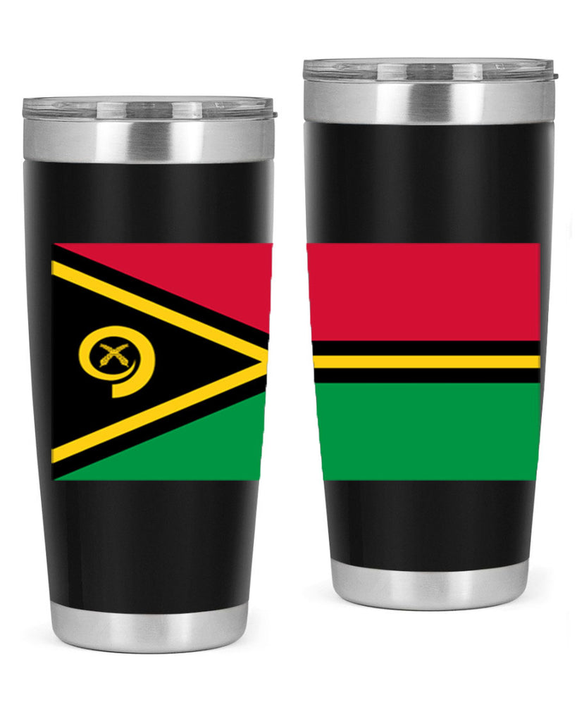 Vanuatu 7#- world flags- Tumbler