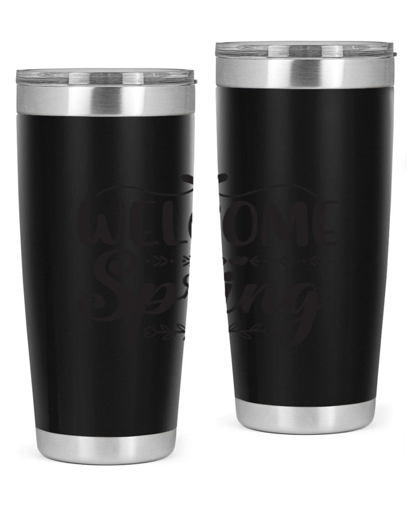 Welcome spring 576#- spring- Tumbler