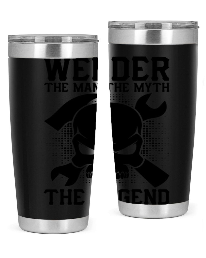 Welder the man Style 4#- welder- tumbler