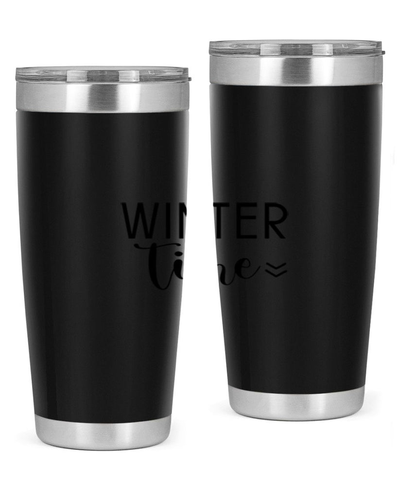 Winter Time 526#- winter- Tumbler