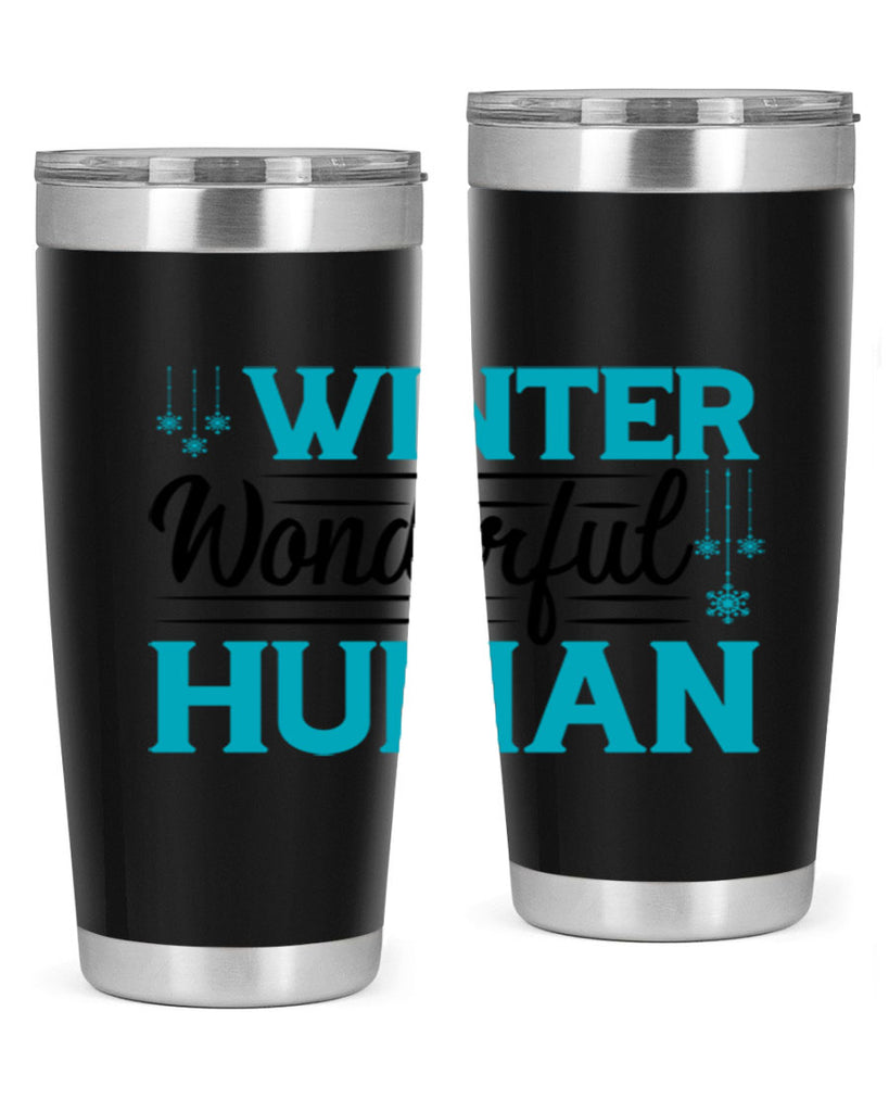 Winter Wonderful Time 569#- winter- Tumbler