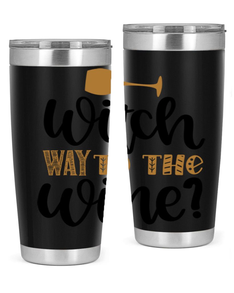 Witch Way to the Wine 651#- fall- Tumbler