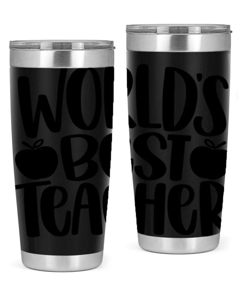 Worlds Best Teacher Style 28#- teacher- tumbler